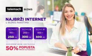 Super brzine interneta do 500 Mbps za korisnike Biznis i Biz Net paketa 